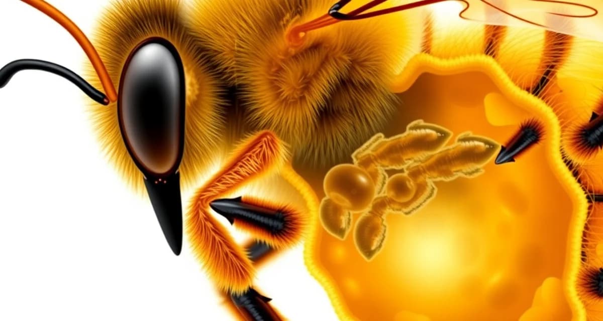 Detailed diagram of varroa mite lifecycle showing phoretic and reproductive phases on honeybee and drone brood cells