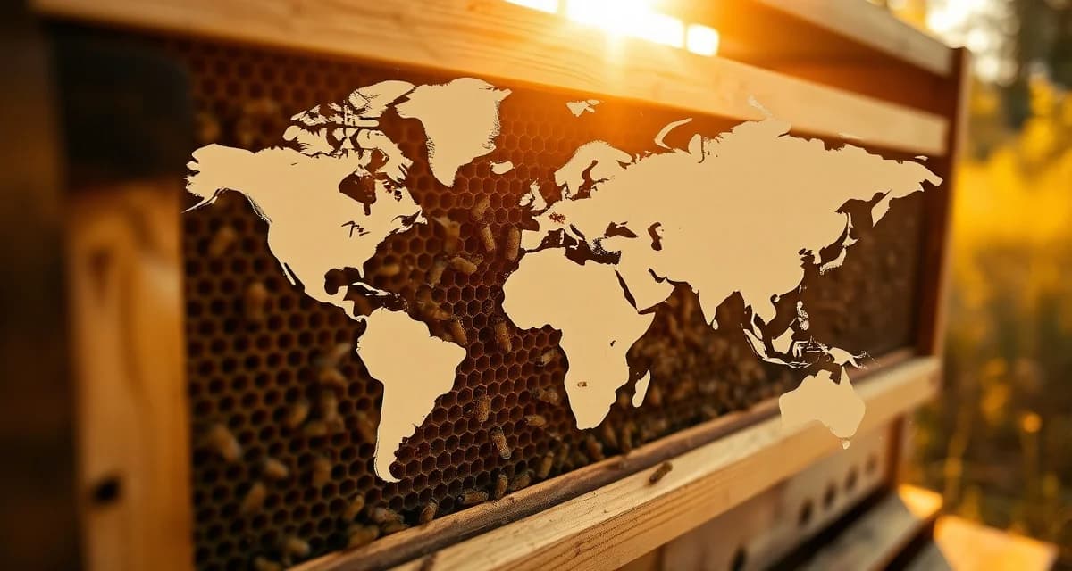 Regional varroa mite treatment calendar showing climate zones for beekeeping hive management across different states